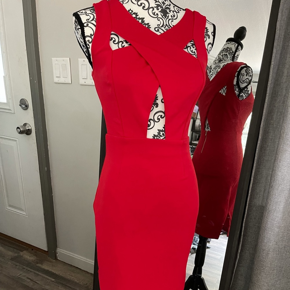 Super Sexy Little Red Dress